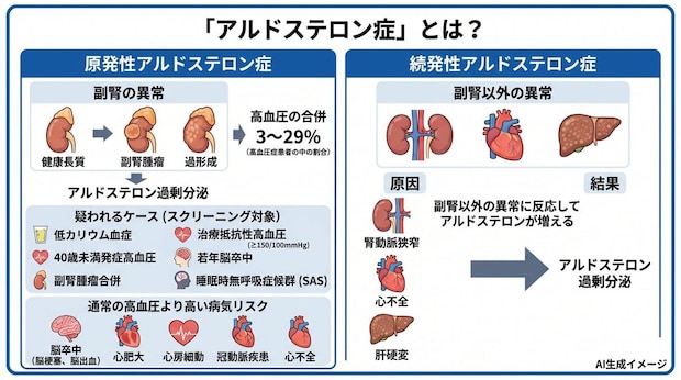 「アルドステロン症」とは？