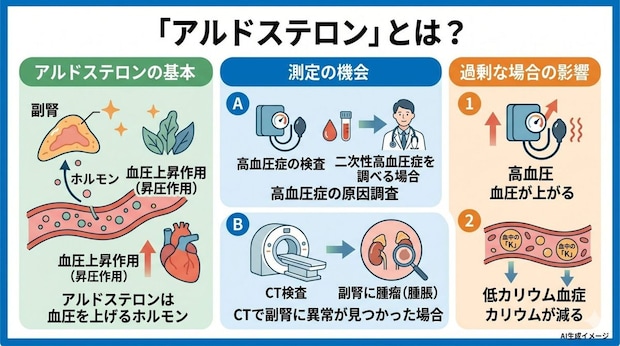 「アルドステロン」とは？