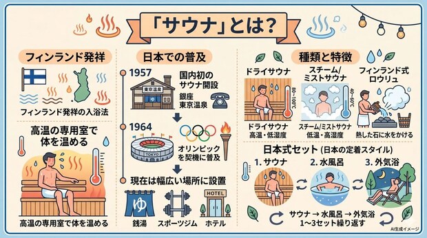 「サウナ」とは？
