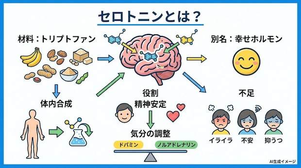 「セロトニン」とは？