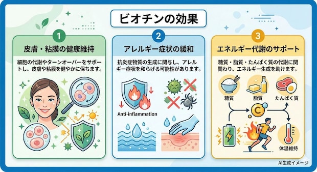 ビオチンの効果