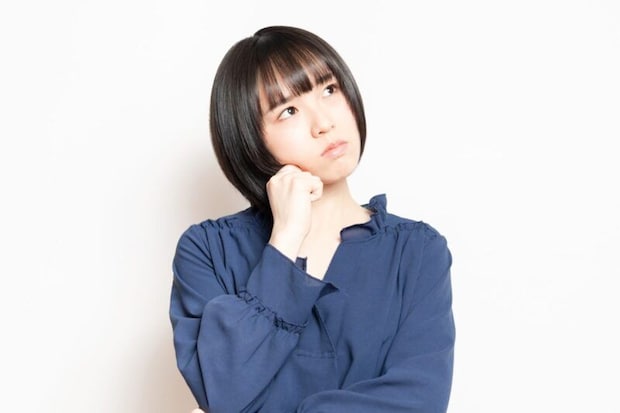 困っている女性