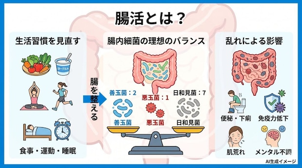 腸活とは？