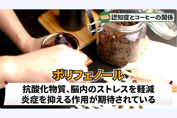 コーヒーに含まれる“何の成分”が認知症を予防する？