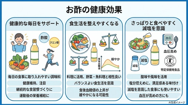 お酢の健康効果