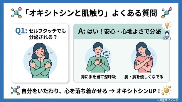 「オキシトシンと肌触り」についてよくある質問