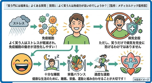 「笑う門には福来る」についてよくある質問