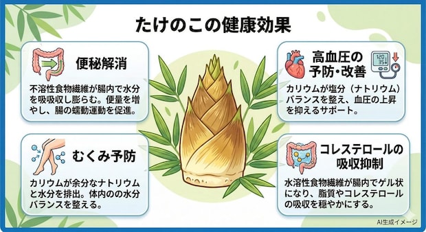 たけのこの健康効果