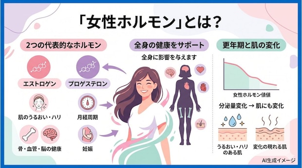 「女性ホルモン」とは?
