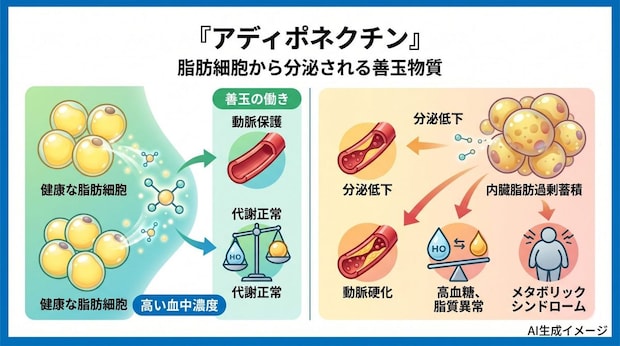 「アディポネクチン」とは？