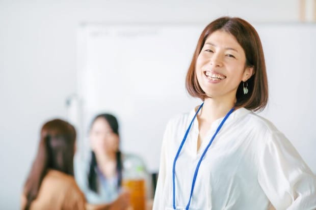 元気な女性