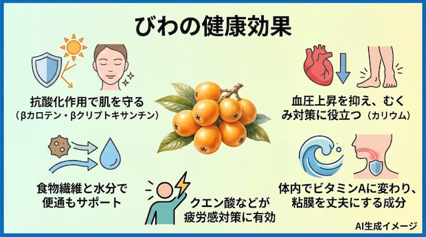 びわの健康効果