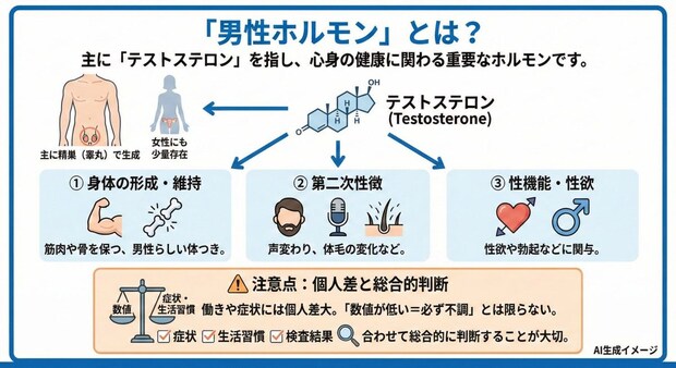 「男性ホルモン」とは?