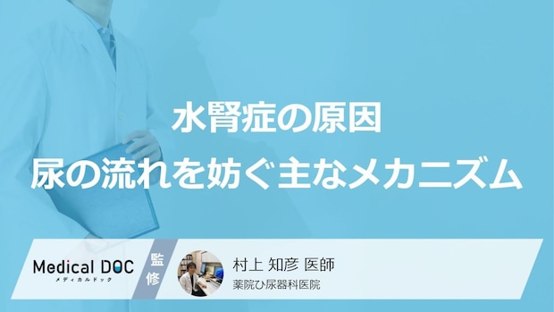 「水腎症」を引き起こす原因とは? “3つの主な原因”とそれぞれの特徴