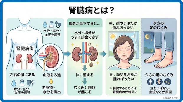 「腎臓病」とは？