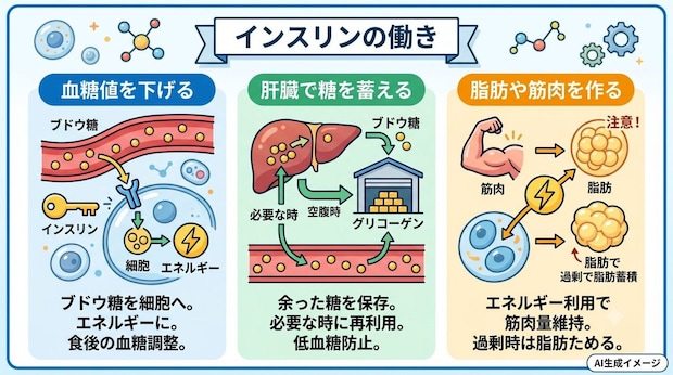 インスリンの働き