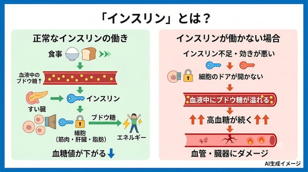 「インスリン」とは？