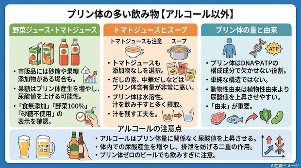 プリン体の多い食べ物ランキング