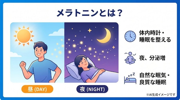 「メラトニン」とは？