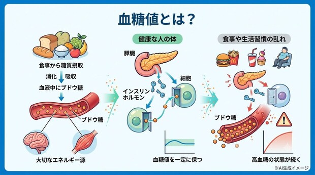 「血糖値」とは?