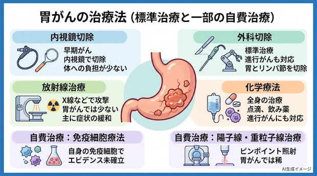 胃がんの治療法