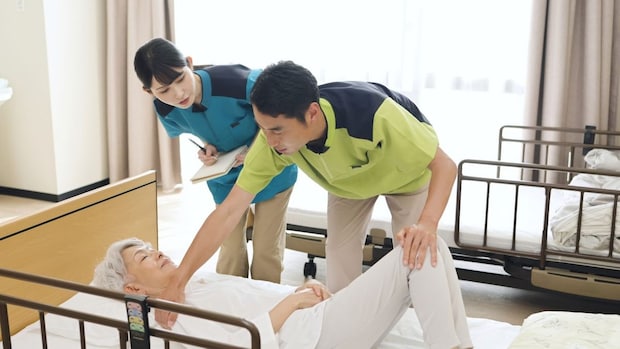 褥瘡予防のためのポジショニングについて