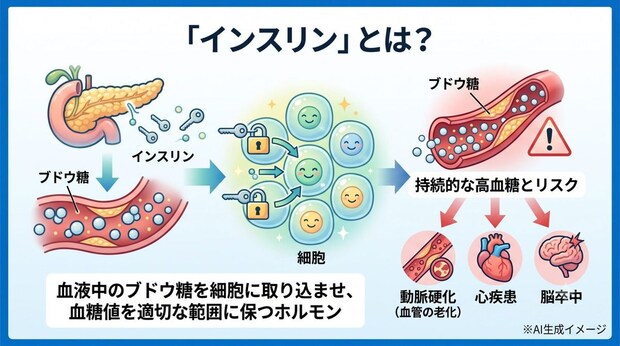「インスリン」とは？