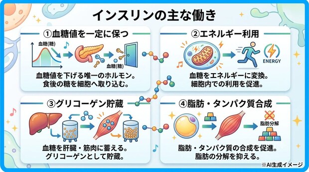 インスリンの働き