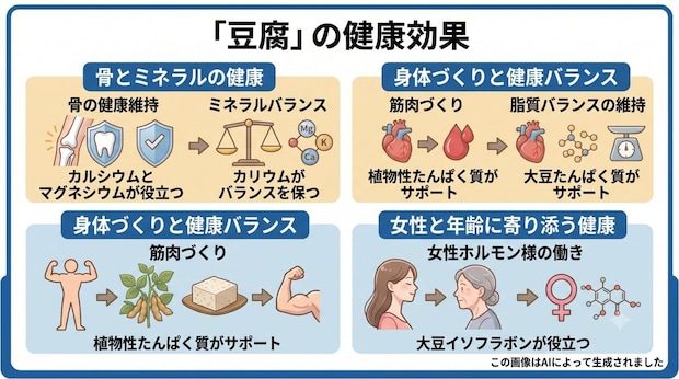 豆腐の健康効果