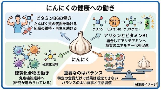 にんにくの健康効果
