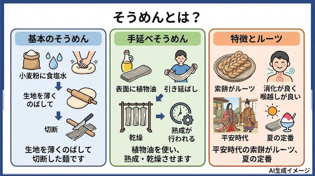 そうめんとは？
