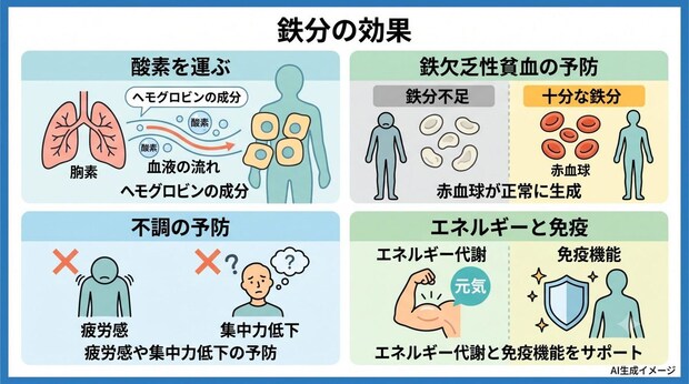 鉄分の効果