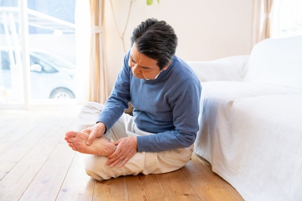 進行した糖尿病で足に現れる症状