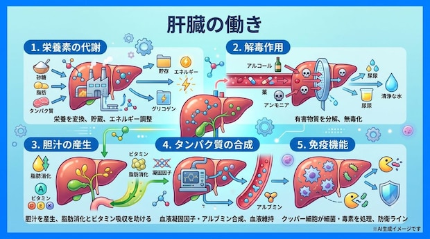 肝臓の働き