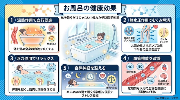 お風呂の健康効果