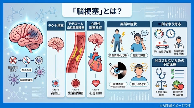 「脳梗塞」とは?
