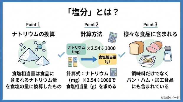 「塩分」とは?