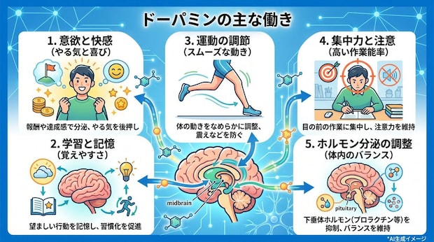 ドーパミンの働き