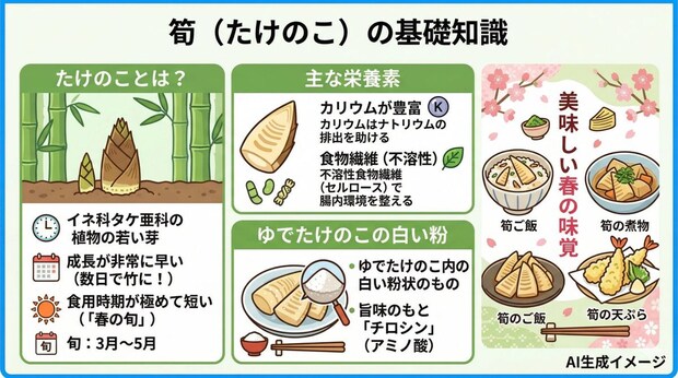 たけのことは？