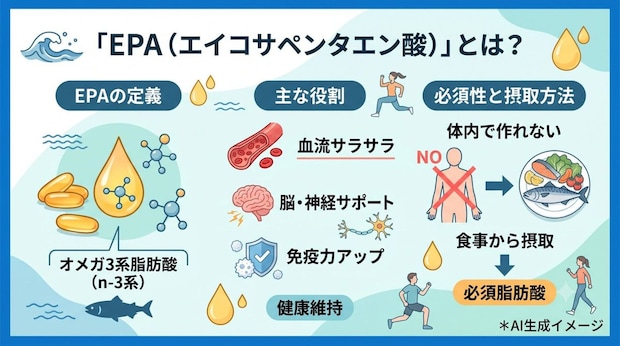 「EPA（エイコサペンタエン酸）」とは？