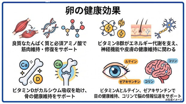 卵の健康効果