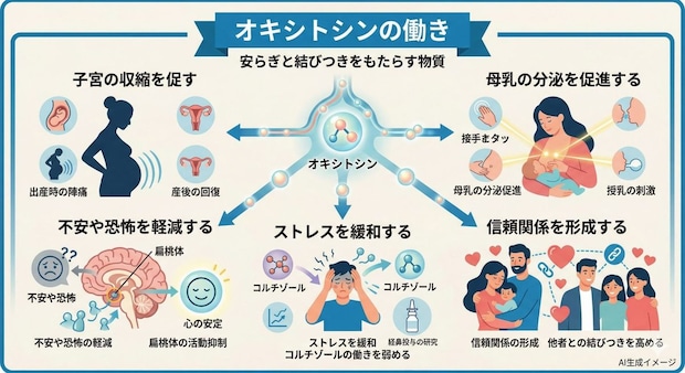 オキシトシンの働き