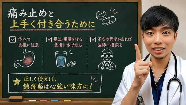 痛み止めと上手く付き合うために