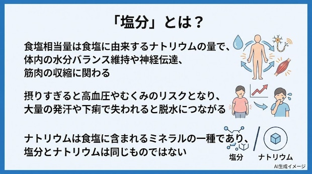 「塩分」とは?