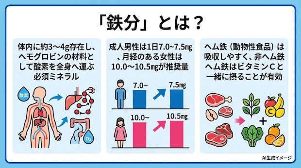 「鉄分」とは?