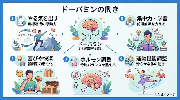 ドーパミンの働き