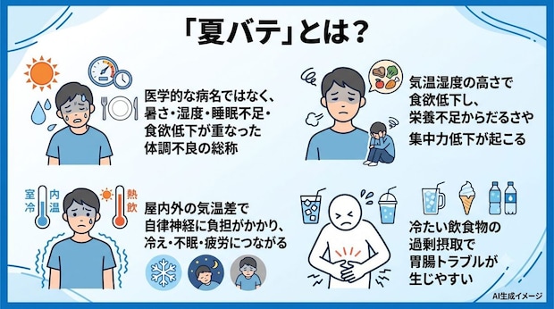 「夏バテ」とは?