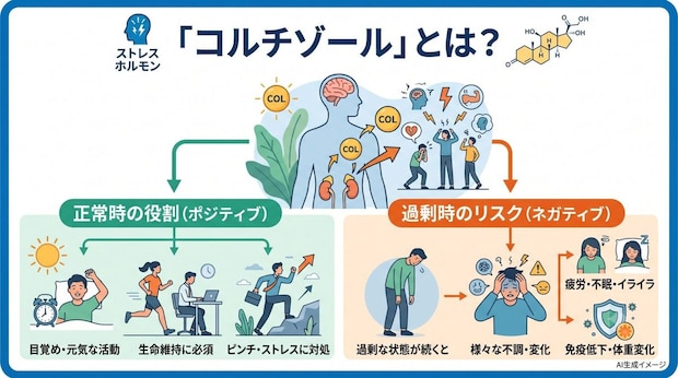「コルチゾール」とは？
