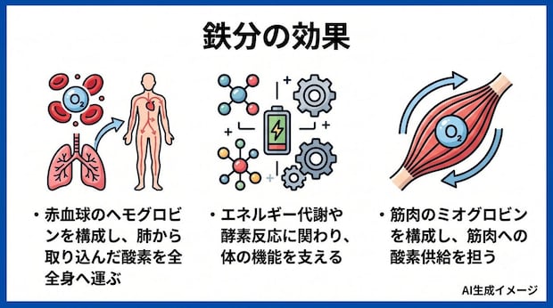 鉄分の効果