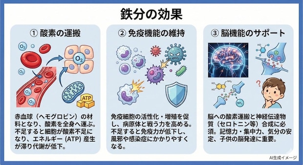 鉄分の効果